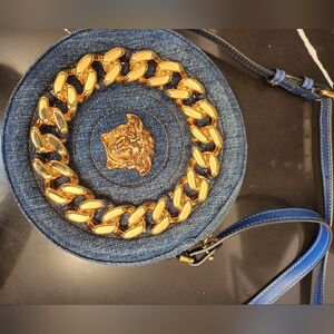 Authentic Versace Denim handbag
